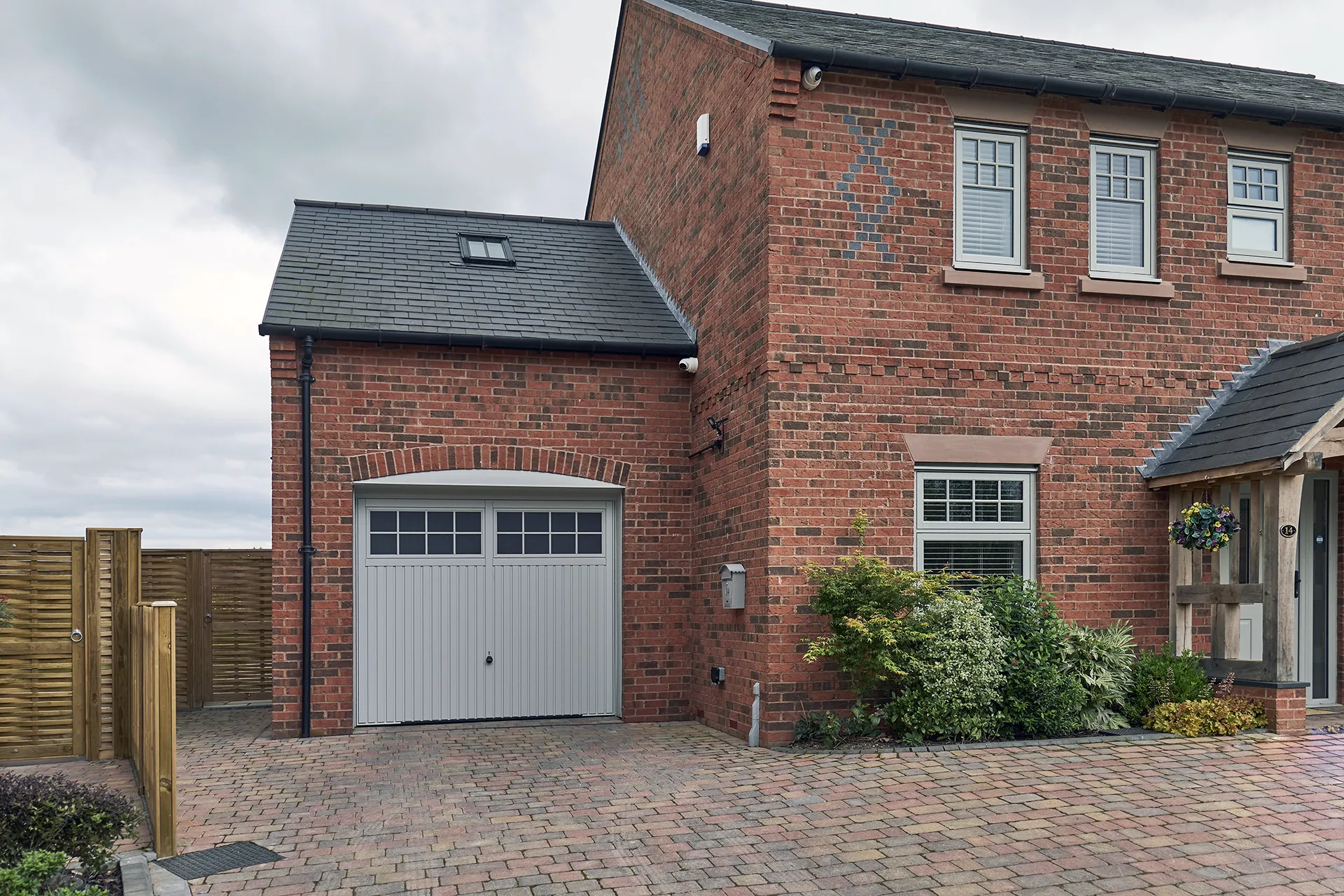 Oldfields Farm case study, garage
