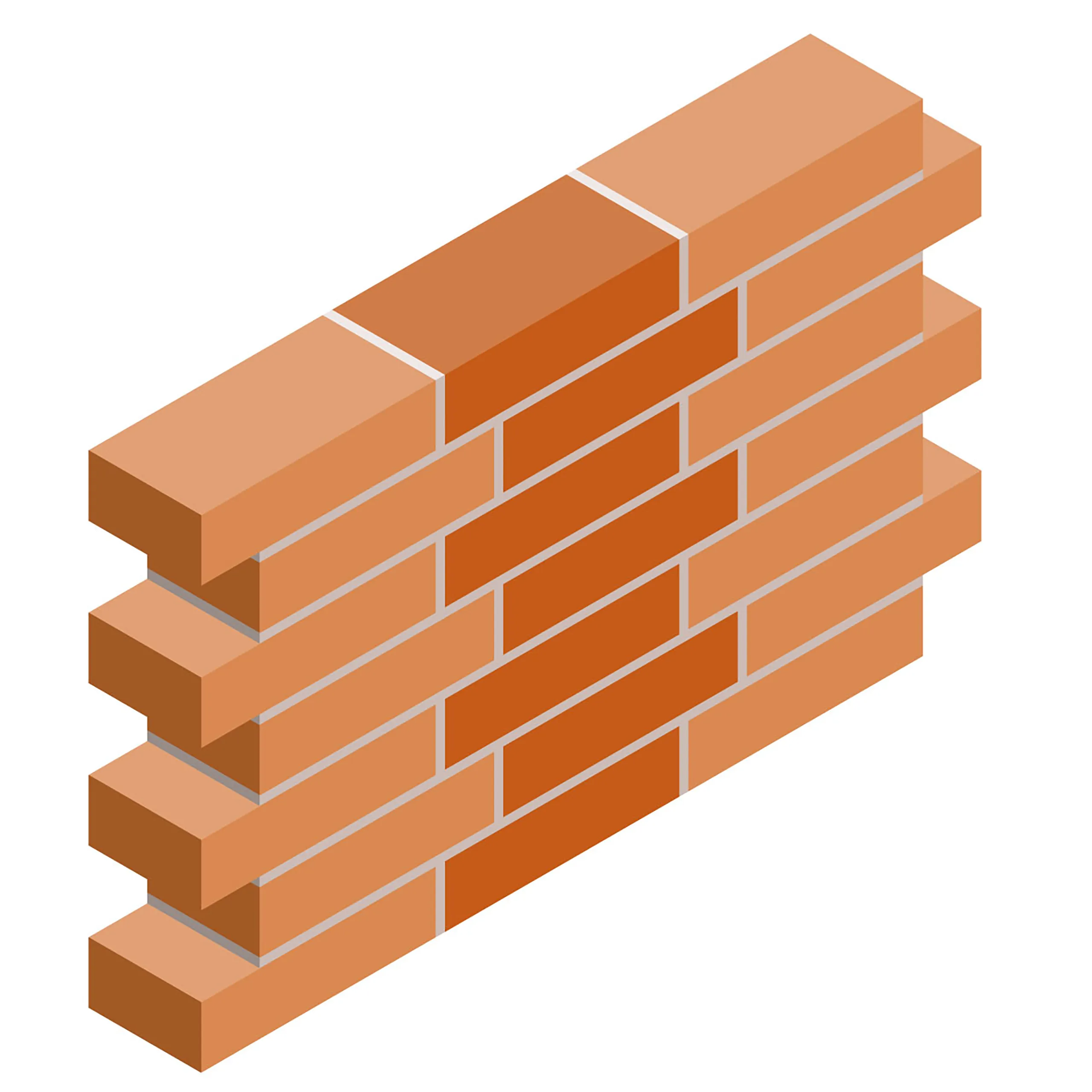 Stretcher Bond bricks